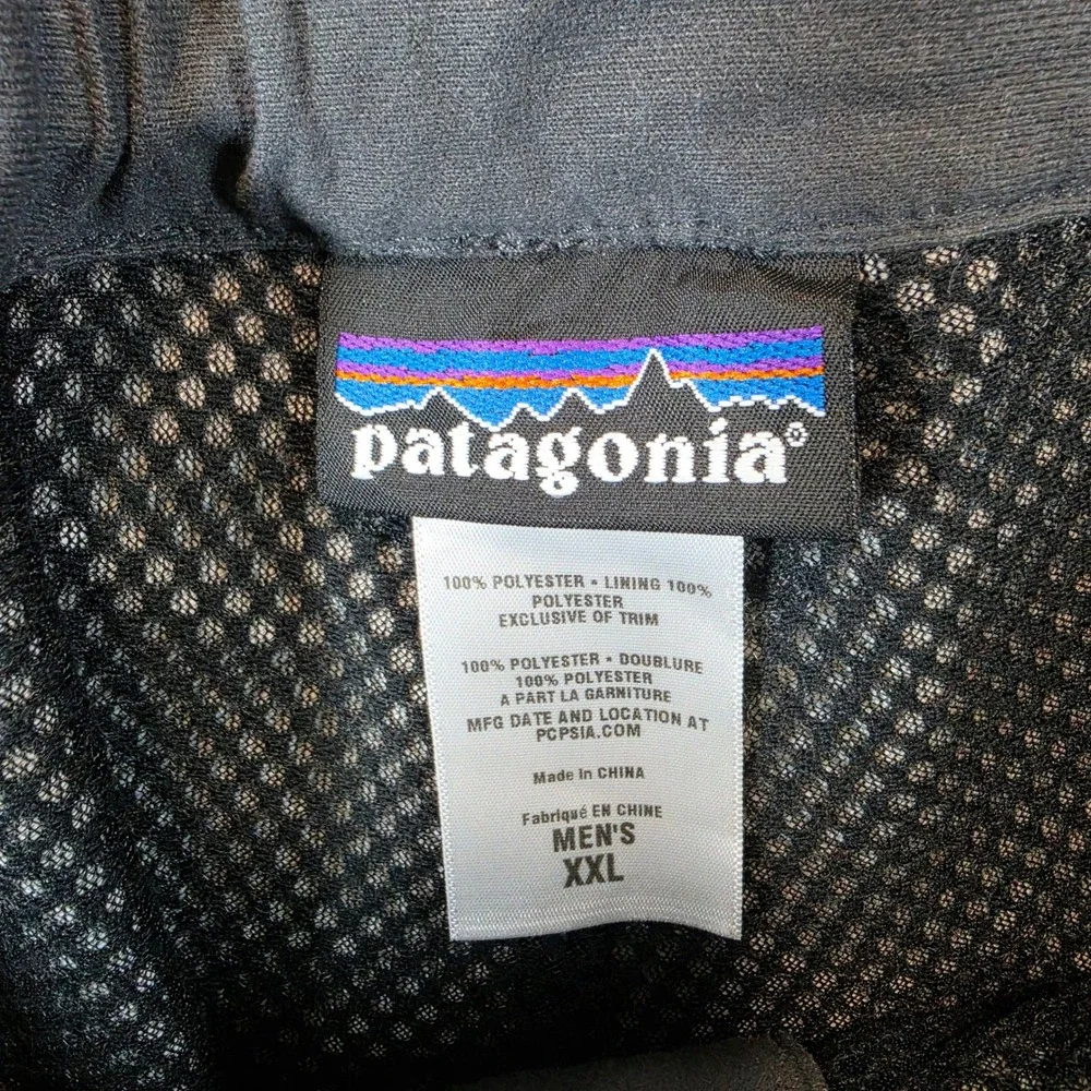 Patagonia Gore-Tex Powder Bowl Snow Pants Men XXL Black Waterproof Ski Snowboard